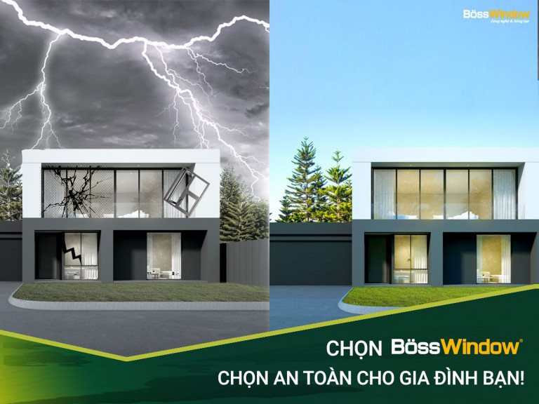 BössWindow – Lựa chọn lý tưởng cho không gian nhà ở cao tầng