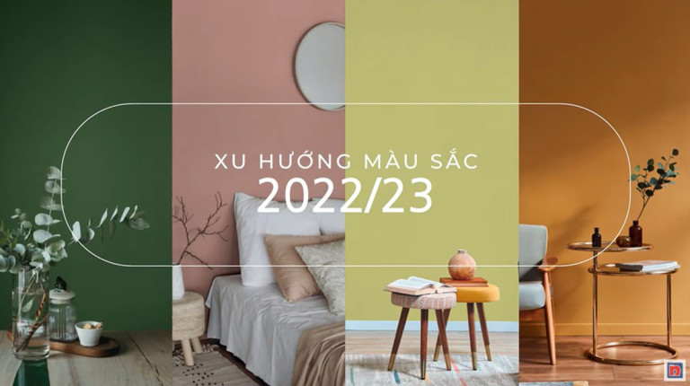 Bộ sưu tập màu xu hướng 2022 - 2023mang tên "Reset - Khởi đầu mới" từ Nippon Paint.